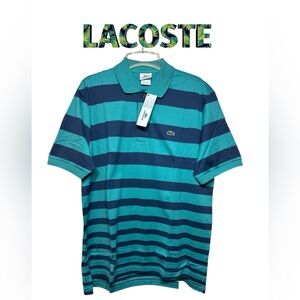👕🐊Lacoste brand new w tags men's 100 % Pima cotton polo
